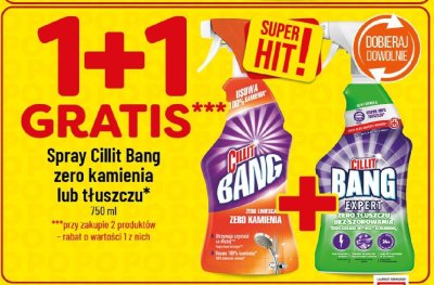 Spray Cillit Bang Expert Zero Tłuszczu 750 ml promocja w POLOmarket