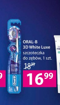 Szczoteczka do zębów Oral-b 3d white luxe promocja