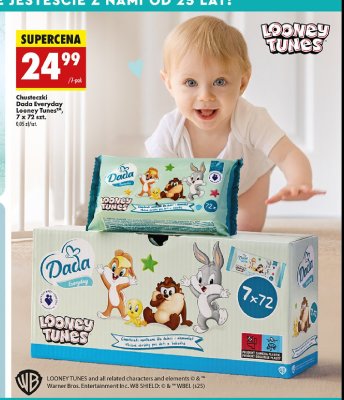 Chusteczki looney tunes Dada everyday promocja
