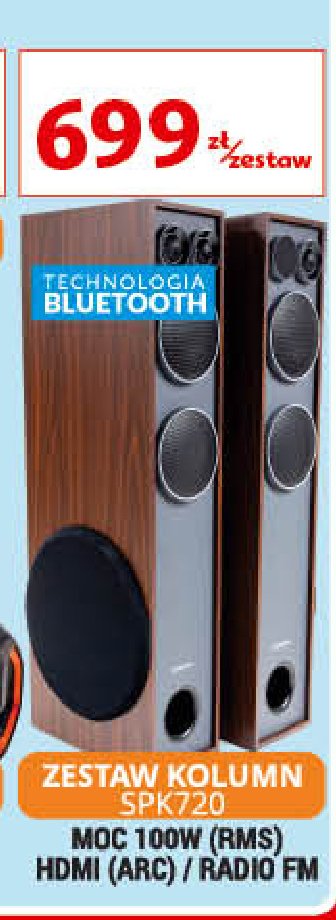 Głośniki bluetooth spk720 Manta promocja