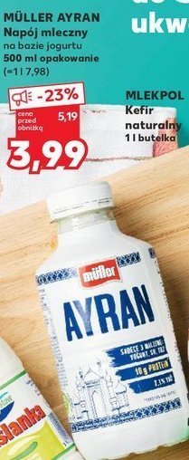 Napoj Muller ayran promocja