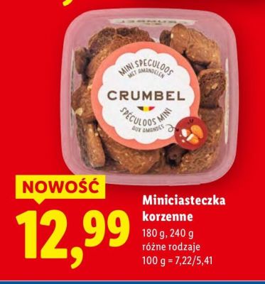 Miniciasteczka korzenne różne rodzaje promocja w Lidl
