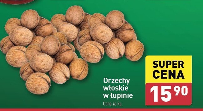 Orzechy włoskie w łupinie promocja