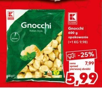 Gnocchi K-classic promocja