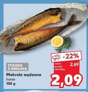 Makrela wędzona promocja w Kaufland