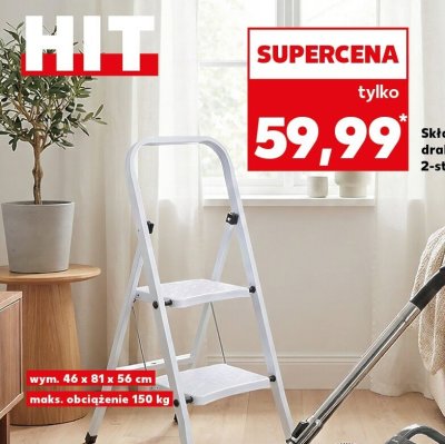 Drabina składana 2-stopniowa promocja w Kaufland