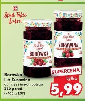 Żurawina do mięs K-classic stąd takie dobre! promocja