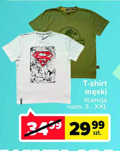 T-shirt męski licencja s-xxl jurassic park promocja