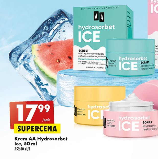 Sorbet nawilżająco-kojący promocja