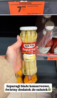 Szparagi białe konserwowe promocja w Biedronka