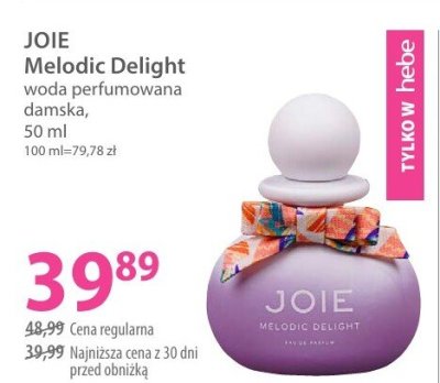 Woda perfumowana promocja w Hebe