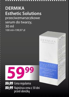 DERMIKA Esthetic Solutions serum do twarzy, 30 ml promocja w Hebe