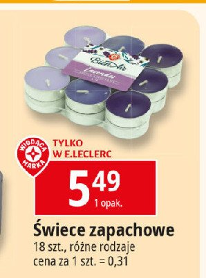 Pogrzewacze zapachowe lawenda Wiodąca marka bien air promocja w Leclerc