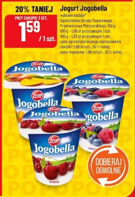 Jogurt Jogobella promocja w POLOmarket