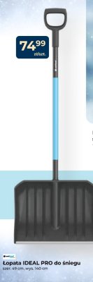 Łopata IDEAL PRO do śniegu promocja w PSB Mrówka