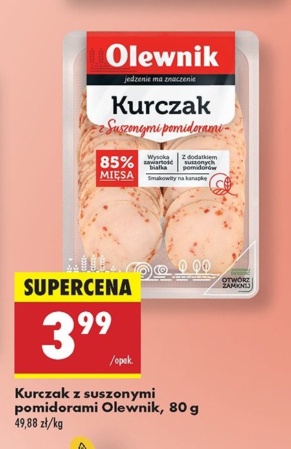 Kurczak z suszonymi pomidorami Olewnik promocja