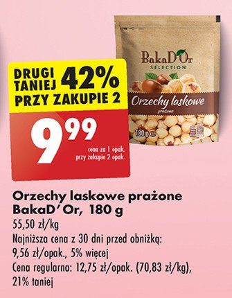 Orzechy laskowe Bakad'or promocja