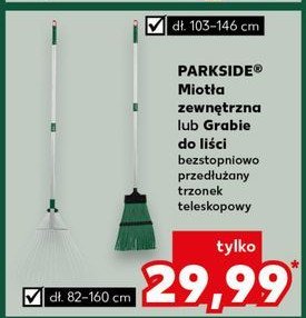 Miotła Parkside promocja