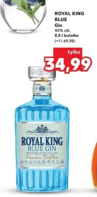 Gin Royal King Blue promocja w Kaufland