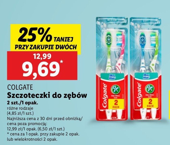 Szczoteczka do zębów Colgate max white promocja