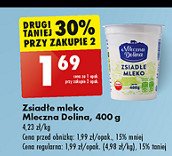 Zsiadłe mleko Mleczna dolina promocja