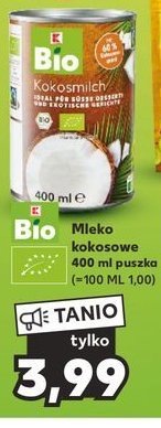 Mleczko kokosowe K-classic bio promocja