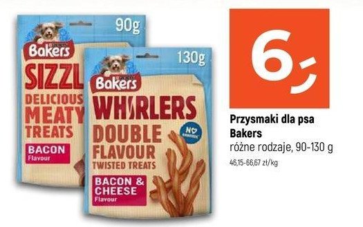 Przysmaki dla psa bekon PURINA BAKERS promocja