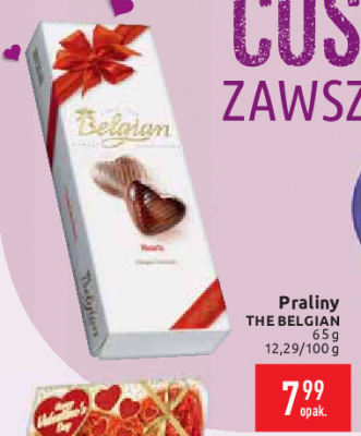 Czekoladki serduszka The belgian promocja