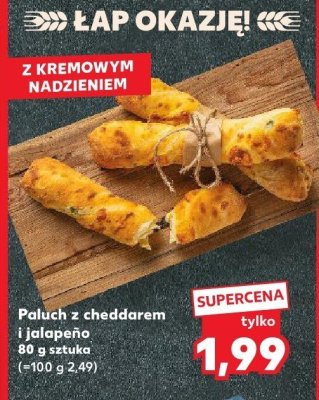 Paluch z cheddarem i jalapeno promocja w Kaufland