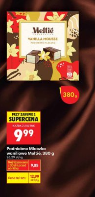 Podniebne Mleczko waniliowe  promocja w Biedronka