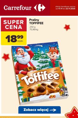 Praliny Toffifee promocja w Carrefour