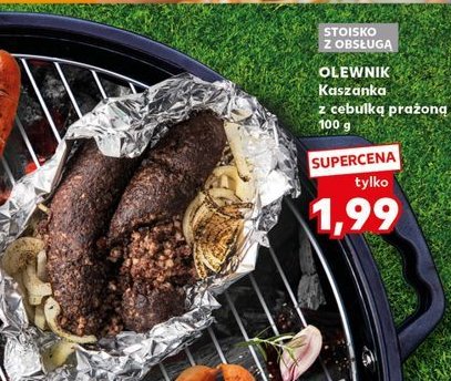 Kaszanka z cebul膮 Olewnik promocja