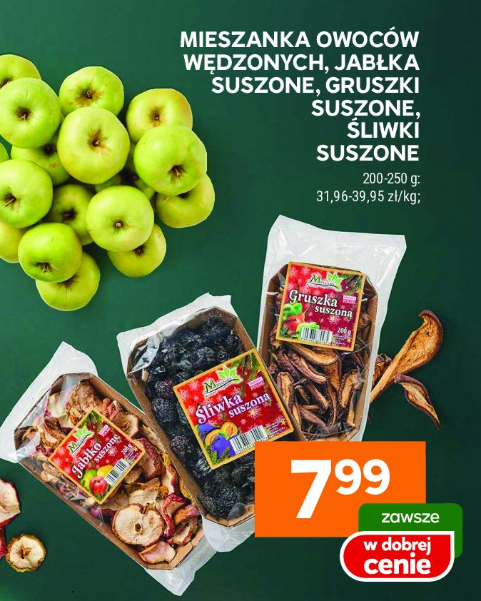 Gruszka suszona promocja