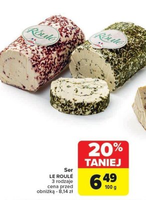 Ser Le Roule roladka 3 rodzaje promocja
