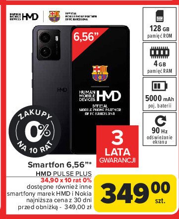 Smartfon pulse pro 6.56" Hmd promocja