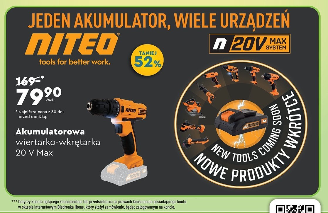 Wiertarkowkr臋carka 20v max system promocja