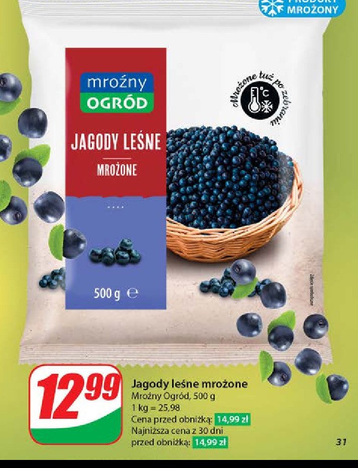 Jagody Mro藕ny ogr贸d promocja