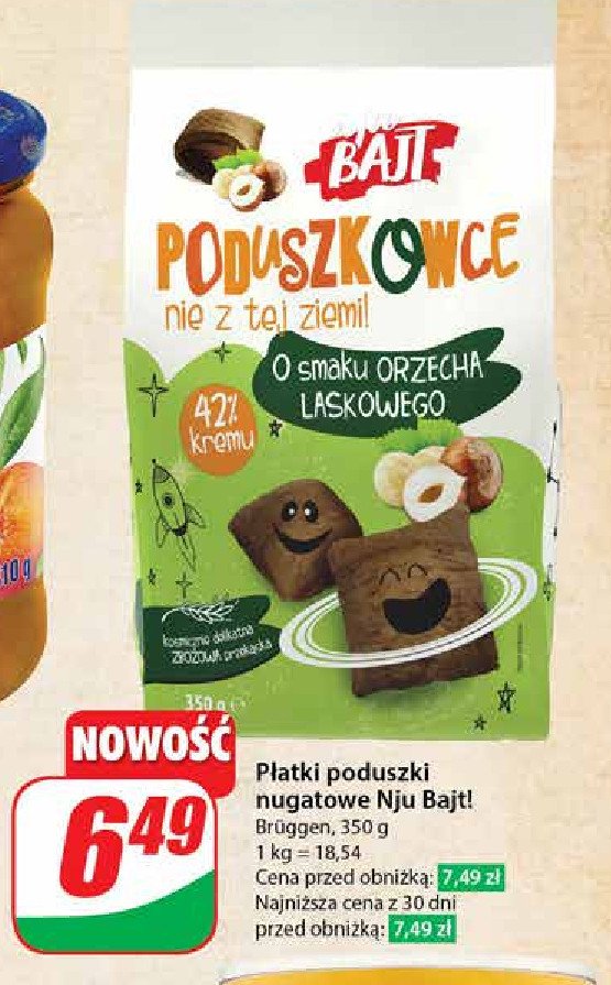 Musli crunchy z orzechami laskowymi BRUGGEN NJU BAJT promocja