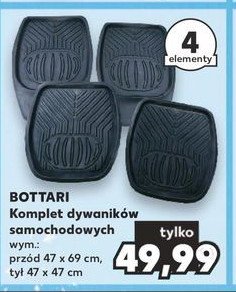 Dywaniki samochodowe gumowe Bottari promocja