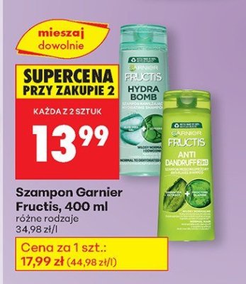Szampon Garnier Fructis, 400 ml promocja w Biedronka
