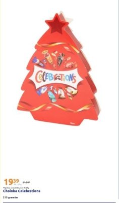 Choinka z cukierkami promocja w Action