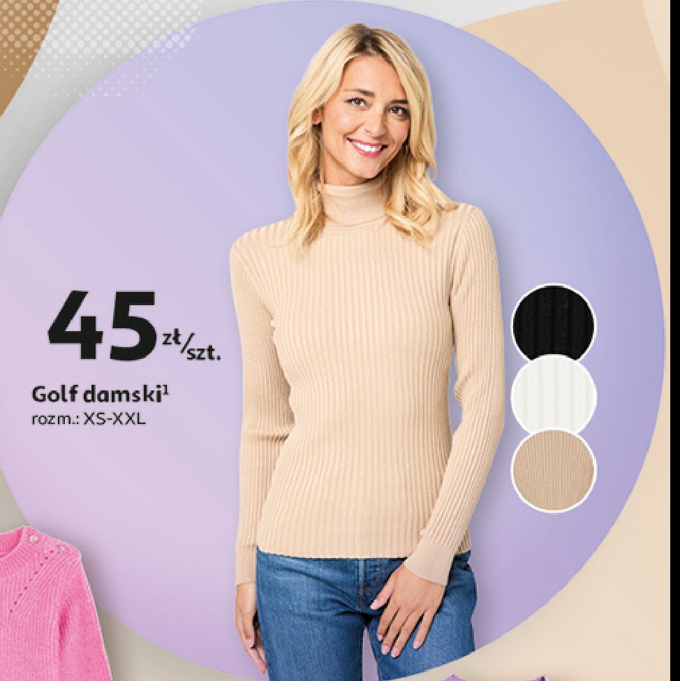 Golf damski xs-xxl Auchan inextenso promocja w Auchan