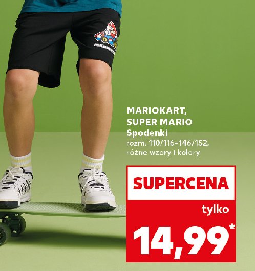 Spodenki mariokart 110/116-146/152 promocja