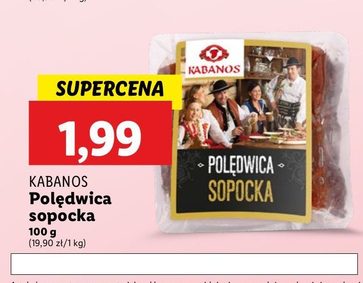 Polędwica sopocka Kabanos promocja