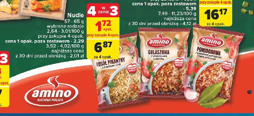 Ros贸艂 pikantny z pieprzem i chili Amino promocja