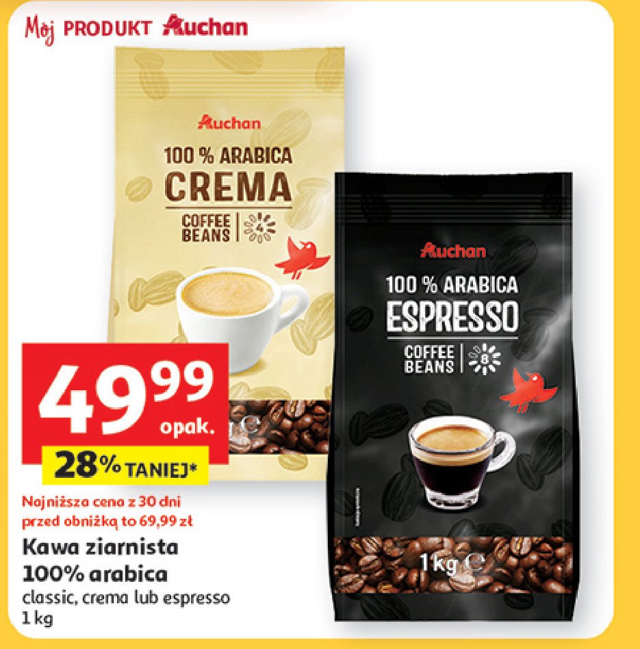 Kawa creme Auchan promocja