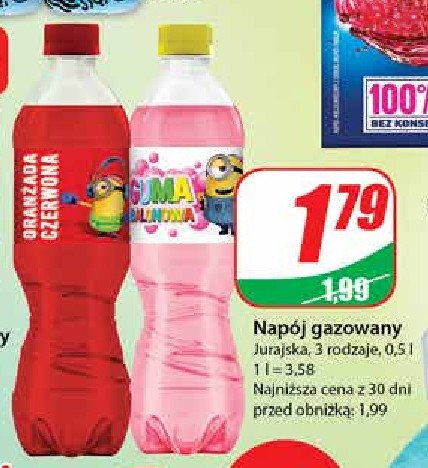 Oran偶ada minionki czerwona Jurajska oran偶ada promocja