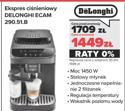 Ekspres ciśnieniowy ECAM 290.51.B promocja w NEONET