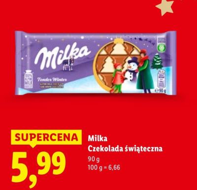 Czekolada świąteczna promocja w Lidl
