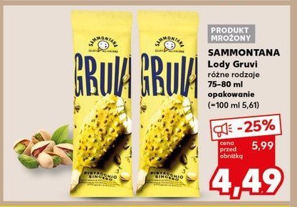 Lody pistacchio promocja